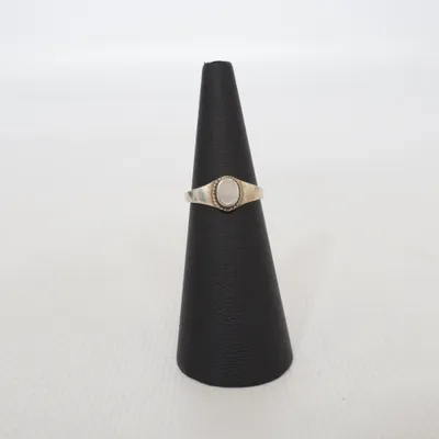 Ring (Zilver, Wit) Zilver