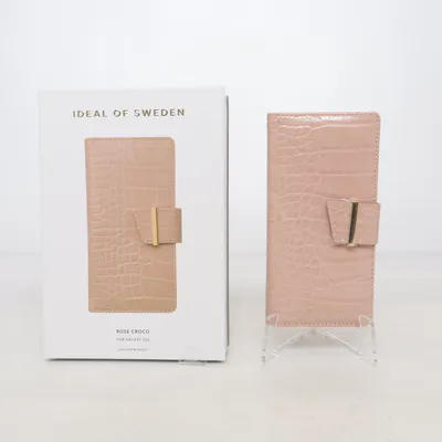 Phone cover (Galaxy S20 Rose Croco) from iDeal of Sweden