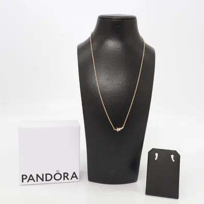 Smyckesset (Guldfärgad) från Pandora Silver, Guldpläterad
