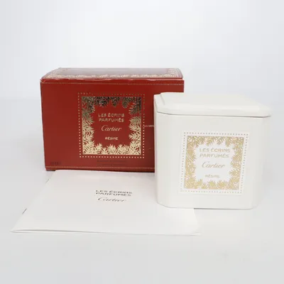 Scented candles (Les Ecrins Parfumes Resine) from Cartier