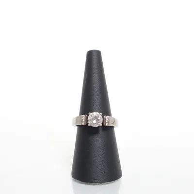Ring (Zilver, Transparant) Zilver