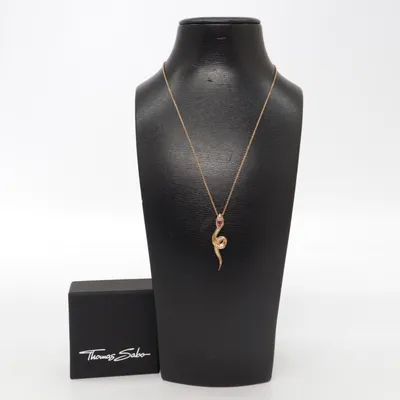Halskette (Gold) von Thomas Sabo Silber