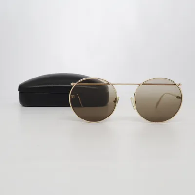 Lunettes de soleil (AM-0137-S - 001 - Gold) de Alexander McQueen