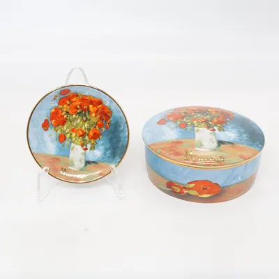Box (Coquelicots) from Goebel