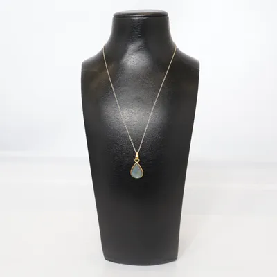 Ketting (Goud, Blauw) Zilver