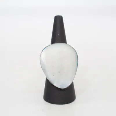 Ring (Silver, White) Silver