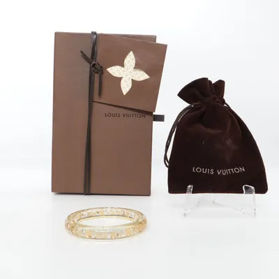 Armband (Transparent, Guldfärgad) från Louis Vuitton Okänd metall