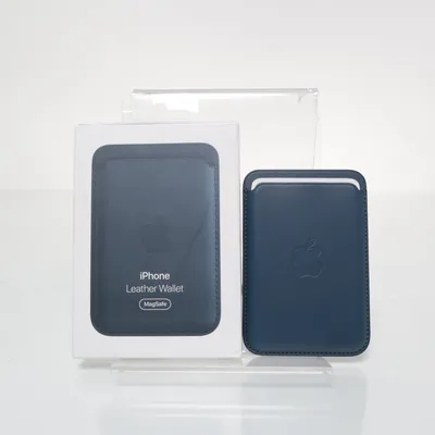 Kaarthouder (Blauw) van Apple Leer