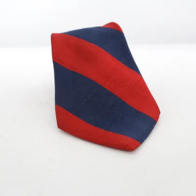 Tie (Blue, Red) from Tommy Hilfiger Silk