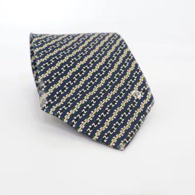 Stropdas (Blauw, Geel, Groen) van Versace Classic V2 Zijde