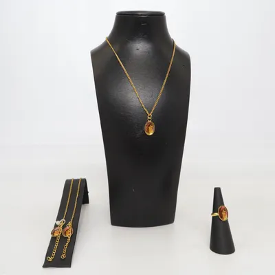 Parure de bijoux (Or) de Disney Princess Métal inconnu