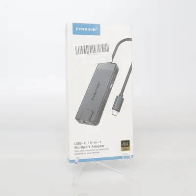 USB adapter (USB-C 10-In-1 Multiport Adapter) van Lemorele
