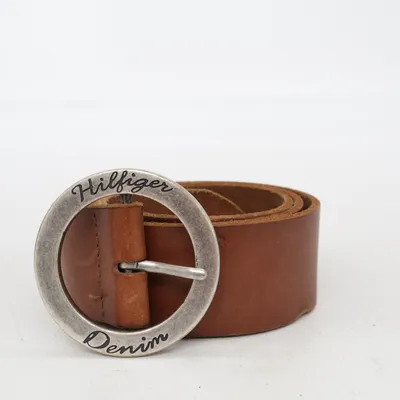 Ceinture (Marron) de Tommy Hilfiger Denim Cuir