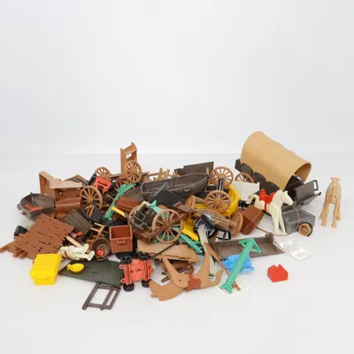 Byggesæt (Brun, Gul) fra Playmobil