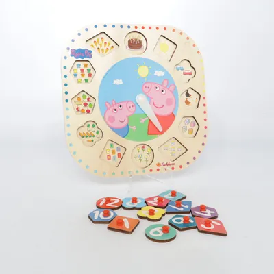 Activiteitenspeelgoed (Peppa Pig Clock) van Eichhorn