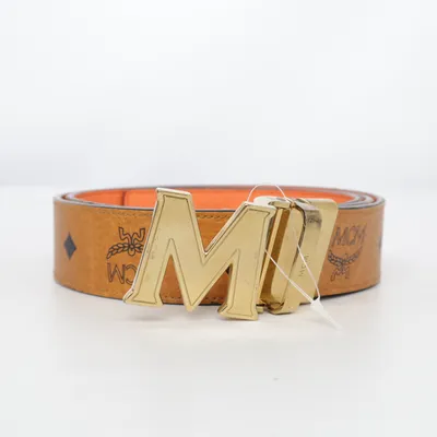 Riem (Wendegürtel - orange oder MCM Muster * inkl. Original Staubbeutel) van MCM