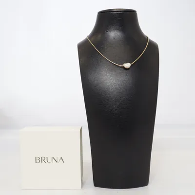Necklace (Gold) from Bruna Silver