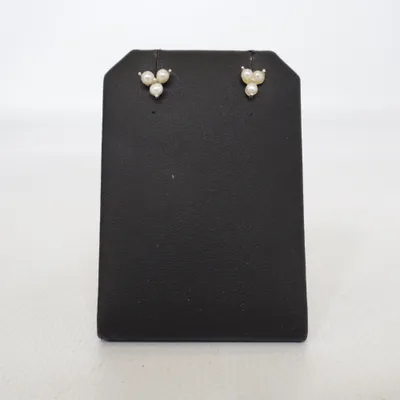 Piercingsmycke (Silverfärgad, Vit) Silver