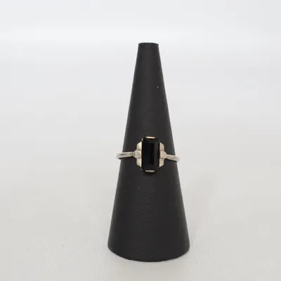 Ring (Sølv, Sort) Sølv