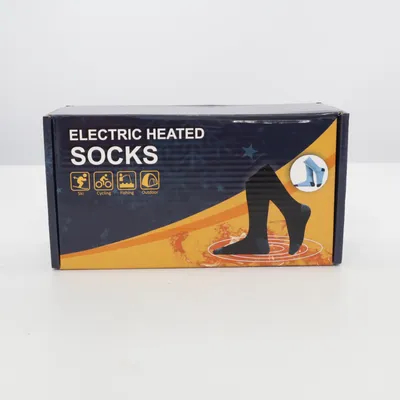 Knit socks (Gray, Black) from INF Company Cotton