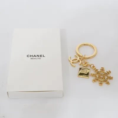 Nyckelring (Guldfärgad, Svart, Transparent) från Chanel Beauté