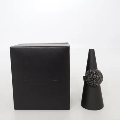 Ring (Black, Silver) from Sif Jakobs Silver