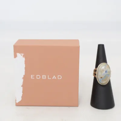 Bague (Argent, Bleu) de Edblad Argent