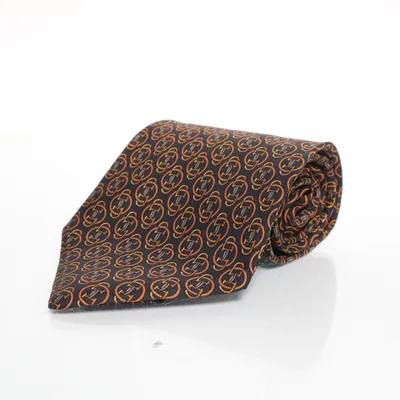 Stropdas (Oranje, Zwart) van Fendi Zijde