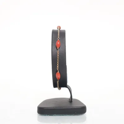 Armband (Röd, Gul) Guld