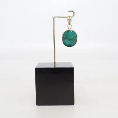 Pendentif (Vert, Argent) Argent