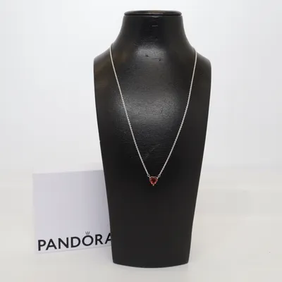 Necklace (Silver, Pink, Transparent) from Pandora Silver