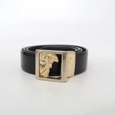 Riem (Zwart) van Versace Collection Leer