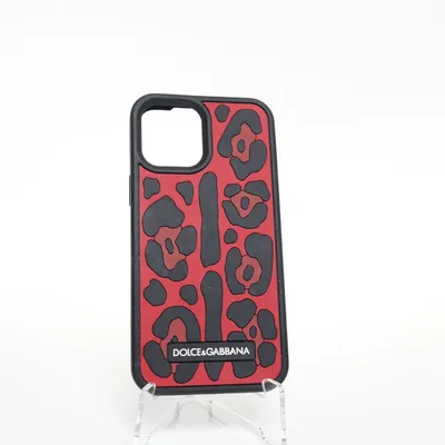 Phone case (Black, Red) from Dolce & Gabbana