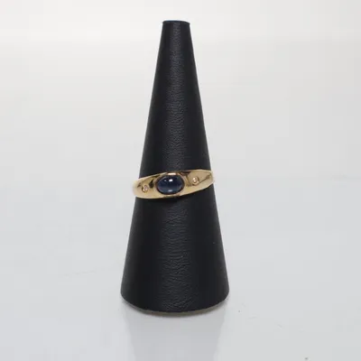 Ring (Guldfärgad, Blå) Guld