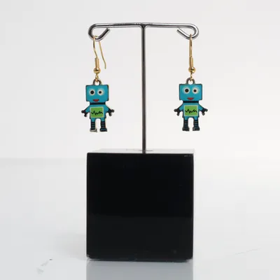 Oorbellen (Turquoise, Meerkleurig) Onbekend materiaal