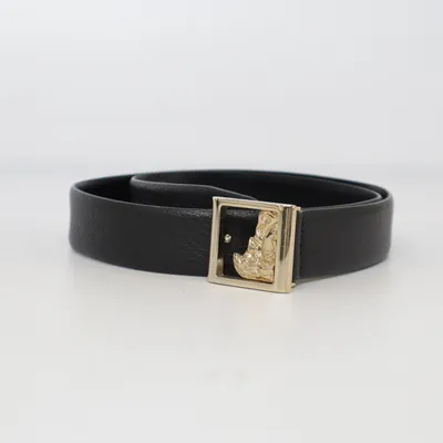 Riem (Zwart) van Versace Collection Leer