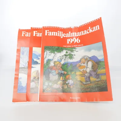 Kalender (Röd, Flerfärgad) från Bonnier Carlsen