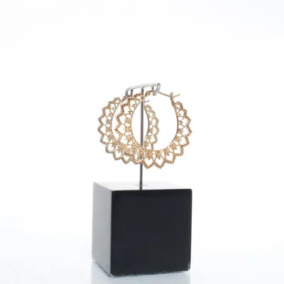 Örhängen (Guldfärgad) Silver