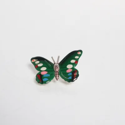 Broche (Groen, Meerkleurig) Onbekend materiaal