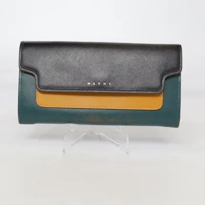 Wallet (Black, Green, Multicolored) from Marni