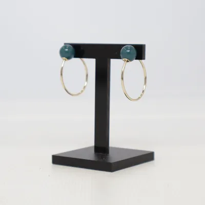 Boucles d'oreilles (Bleu) de Fossil Métal inconnu