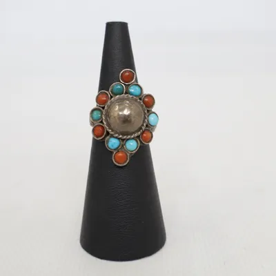 Ring (Sølv, Flerfarvet) Sølv