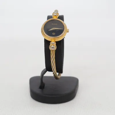 Armbandsur (Guldfärgad, Svart) från Gucci