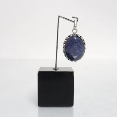 Hanger (Blauw) van Edelstein Zilver