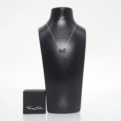 Ketting (Zilver, Zwart) van Thomas Sabo Zilver