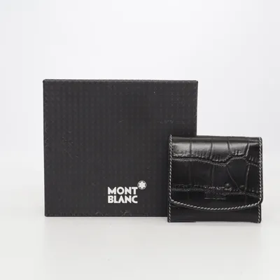 Wallet ( etui na spinki do mankietów) from Montblanc Leather