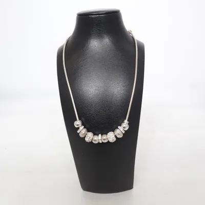 Halsband (Silverfärgad) från Flame Okänd metall