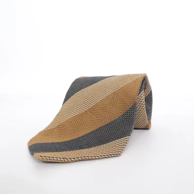 Tie (Brown, Multicolored) from Emporio Armani Silk
