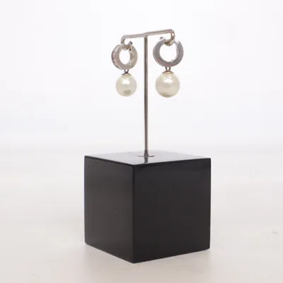 Örhängen (Silverfärgad, Vit) från Thomas Sabo Silver, Okänd metall