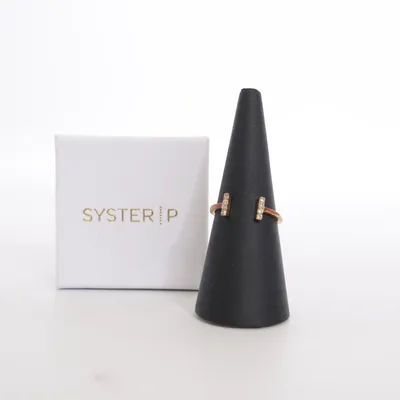 Ring (Guldfärgad) från Syster P Silver